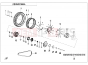 CFMOTO 2025 MOTORCYCLE 700 MT (CF700-9AH) REAR WHEEL - F11