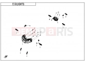CFMOTO 2025 MOTORCYCLE 700 MT (CF700-9AH) LIGHTS - F16