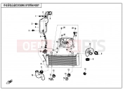 CFMOTO 2025 MOTORCYCLE 700 MT (CF700-9AH) COOLING SYSTEM - F18