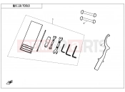 CFMOTO 2025 MOTORCYCLE 700 MT (CF700-9AH) TOOLS - F20-V2