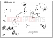 CFMOTO 700 MT (CF700-9AH) BRAKE SYSTEM - F08