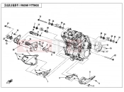CFMOTO 700 MT (CF700-9F [EU5] ) ENGINE FITTINGS - F00