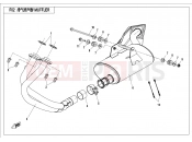 CFMOTO 700 MT (CF700-9F [EU5] ) MUFFLER EU5 - F02