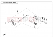 CFMOTO 700 MT (CF700-9F [EU5] ) GEARSHIFT LEVER - F03-2