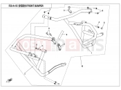 CFMOTO 700 MT (CF700-9F [EU5] ) FRONT BUMPER(NORMAL) - F25-A-V2
