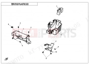 CFMOTO 2024 MOTORCYCLE 700 MT (CF700-9F [EU5] ) PLASTICS3 - F04-3