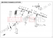 CFMOTO 800 MT (CF800-5 [EU5] ) SIDE STAND@^MIDDLE SUPPORTER - F03-4
