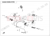 CFMOTO 800 MT (CF800-5 [EU5] ) STEERING SYSTEM(SPORT) - F10-A