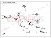 CFMOTO 800 MT (CF800-5 [EU5] ) STEERING SYSTEM(TOURING) - F10-B