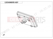 CFMOTO 800 MT (CF800-5 [EU5] ) DASHBOARD ASSY - F17