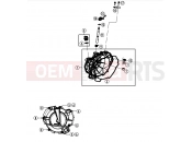 CFMOTO 800 MT (CF800-5 [EU5] ) CLUTCH COVER - E01-2