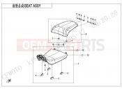 CFMOTO 800 MT (CF800-5 [EU5] ) SEAT ASSY - F13-A