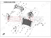 CFMOTO 800 MT (CF800-5 [EU5] ) COOLING SYSTEM - F18