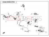 CFMOTO 2024 MOTORCYCLE 800 MT (CF800-5 EXPLORE [EU5] ) STEERING SYSTEM(EXPLORE EDITION) - F10-C