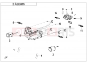 CFMOTO 2024 MOTORCYCLE 800 MT (CF800-5 EXPLORE [EU5] ) LIGHTS - F16