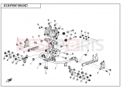 CFMOTO 800 MT (CF800-5H) FRONT BRACKET - F03-1