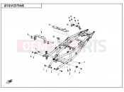 CFMOTO 800 MT (CF800-5H) REAR FRAME - F03-3