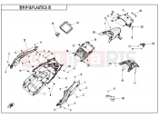 CFMOTO 800 MT (CF800-5H) PLASTICS7(EXPLORE EDITION) - F04-7-B