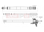 CFMOTO 800 MT (CF800-5H) FRONT SHOCK ABSORBER - F05-2