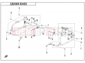 CFMOTO 800 MT (CF800-5H) SIDE BOX BRACKET - F22