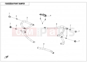 CFMOTO 800 MT (CF800-5H) FRONT BUMPER - F25