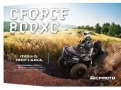 CFMOTO 2018 ATV CFORCE 1000 (CF1000ATR) OWNER'S MANUAL - F38