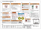 CFMOTO 2019 ATV CFORCE 1000 (CF1000ATR) DECAL WARNING - F19-2-V2