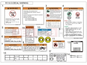 CFMOTO 2019 ATV CFORCE 1000 (CF1000ATR) DECAL WARNING - F19-2-V3
