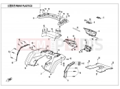 CFMOTO 2020 ATV CFORCE 1000 (CF1000ATR) REAR PLASTICS - F04-4-V2