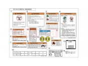 CFMOTO CFORCE 1000 (CF1000ATR) DECAL WARNING - F19-2-V1