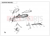 CFMOTO CFORCE 1000 (CF1000ATR) FRONT WINDSHIELD(OVERLAND) - F80-1
