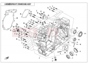 CFMOTO CFORCE 1000 (CF1000ATR) RIGHT CRANKCASE ASSY - E01-2-V1