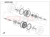 CFMOTO 2023 ATV CFORCE 1000 (CF1000ATR) FRONT WHEEL(OVERLAND) - F07-B
