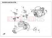 CFMOTO 2023 ATV CFORCE 1000 (CF1000ATR) FUEL INJECTION SYSTEM(FOR FUEL VAPORIZATION SYSTEM) - E17-B
