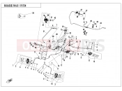 CFMOTO 2024 ATV CFORCE 1000 (CF1000ATR) BRAKE SYSTEM-LH,PARKING(WITH FLUID LEVEL SENSOR) - F08-C