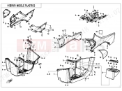 CFMOTO 2024 ATV CFORCE 1000 (CF1000ATR-2) MIDDLE PLASTICS - F04-3-V1