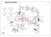 CFMOTO 2024 ATV CFORCE 1000 (CF1000ATR-2) FRONT SUSPENSION - F05-1
