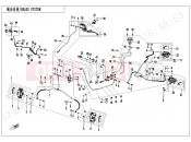 CFMOTO 2024 ATV CFORCE 1000 (CF1000ATR-2) BRAKE SYSTEM-RH - F08-A