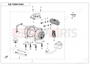 CFMOTO 2024 ATV CFORCE 1000 (CF1000ATR-2) TOWING WINCH - F15-2-A