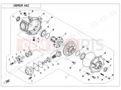 CFMOTO 2024 ATV CFORCE 1000 (CF1000ATR-2) REAR AXLE(NO DIFFERENTIAL) - F33-B