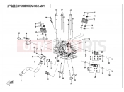 CFMOTO 2024 ATV CFORCE 1000 (CF1000ATR-2) CYLINDER HEAD NO.2 ASSY - E02-6