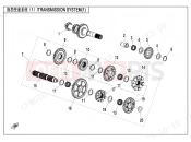 CFMOTO 2024 ATV CFORCE 1000 (CF1000ATR-2) TRANSMISSION SYSTEM(1) - E06-1
