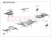 CFMOTO 2025 ATV CFORCE 1000 (CF1000ATR-2 [ABS] ) BOTTOM PLASTICS - F04-5-V2
