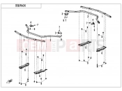 CFMOTO 2025 ATV CFORCE 1000 (CF1000ATR-2A) RACK(SINGLE BOX) - F14-A-1