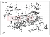 CFMOTO CFORCE 1000 (CF1000ATR-3) FRAME - F03