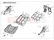 CFMOTO CFORCE 1000 (CF1000ATR-3) BOTTOM PLASTICS(MUD) - F04-6