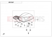 CFMOTO CFORCE 1000 (CF1000ATR-3) SEAT - F13