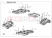 CFMOTO CFORCE 1000 (CF1000ATR-3) RACK COVER - F14-2