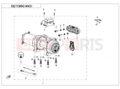 CFMOTO CFORCE 1000 (CF1000ATR-3) TOWING WINCH(WITHOUT WINCH CONTROL SWITCH) - F15-2-B