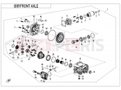 CFMOTO CFORCE 1000 (CF1000ATR-3) FRONT AXLE - F31